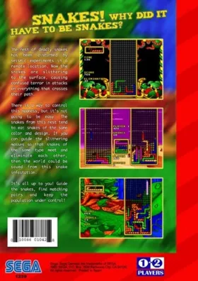 Wild Snake (USA) (Proto) box cover back